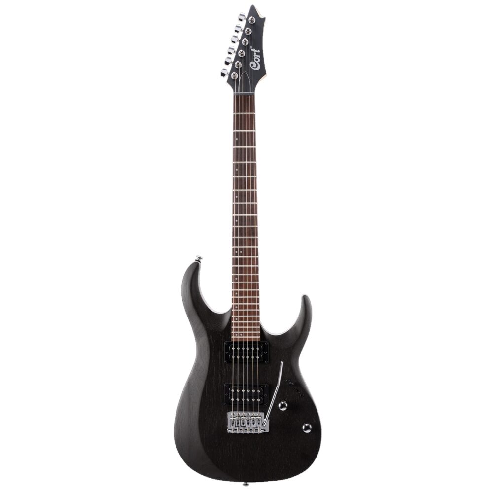 Guitarra Cort X100 OPBK Open Pore Black