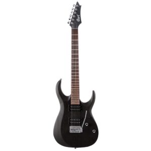 Guitarra Cort X100 OPBK Open Pore Black
