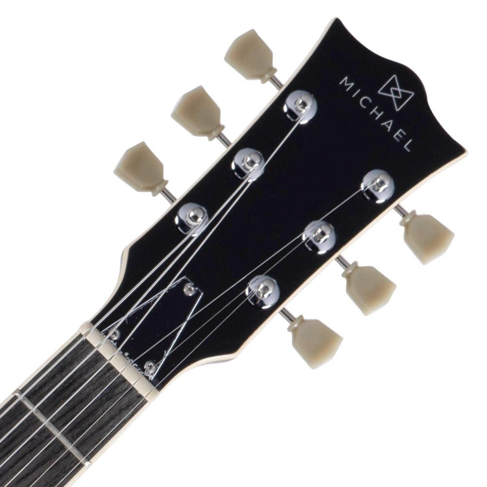 Kit Guitarra Michael Les Paul GM750N GD Capa+Acessórios - Imagem 5