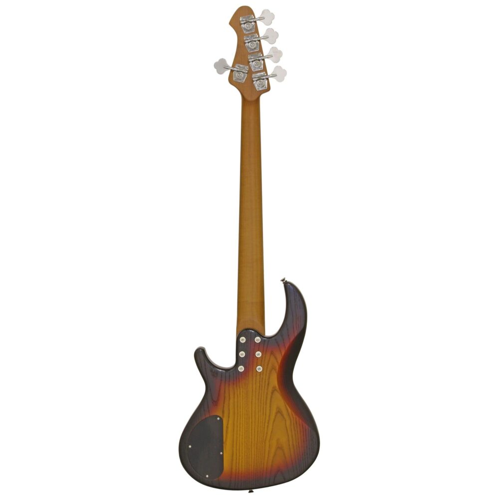 Contrabaixo Aria Pro II 313-MK2/5 Detroit 5 Cordas Open-Pore Sunburst - Imagem 2