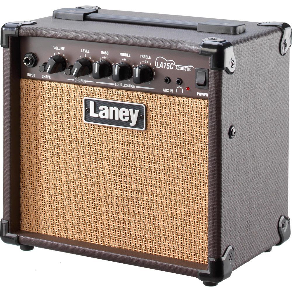 Amplificador Para Violão Laney LA15C Marrom 30w - Imagem 2