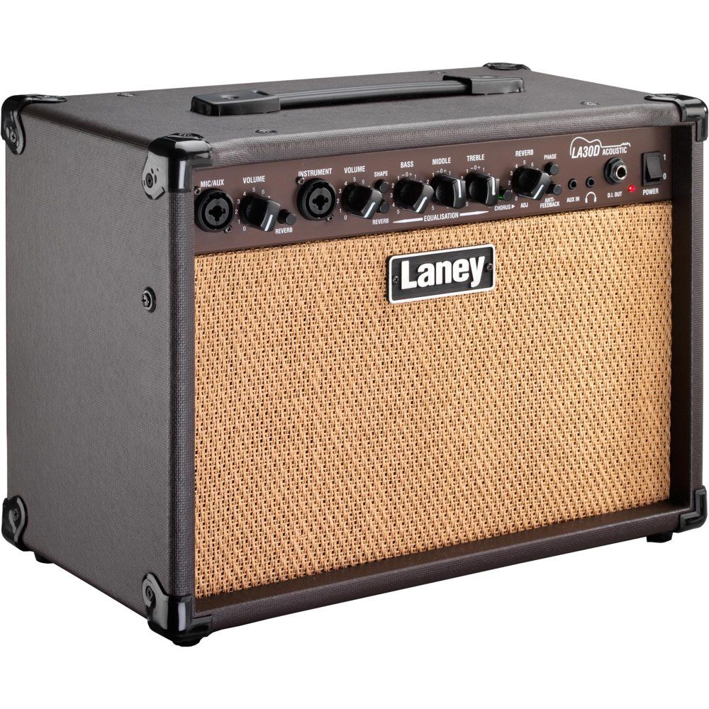 Amplificador Para Violão Laney LA30D Marrom 30w - Imagem 2