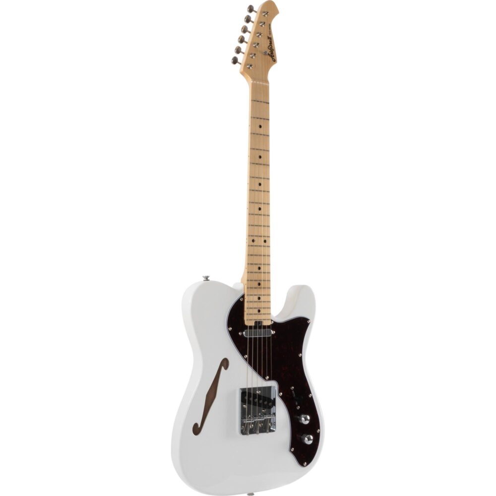 Guitarra Aria Pro II TEG-TL White Tortoise Pickguard - Imagem 2