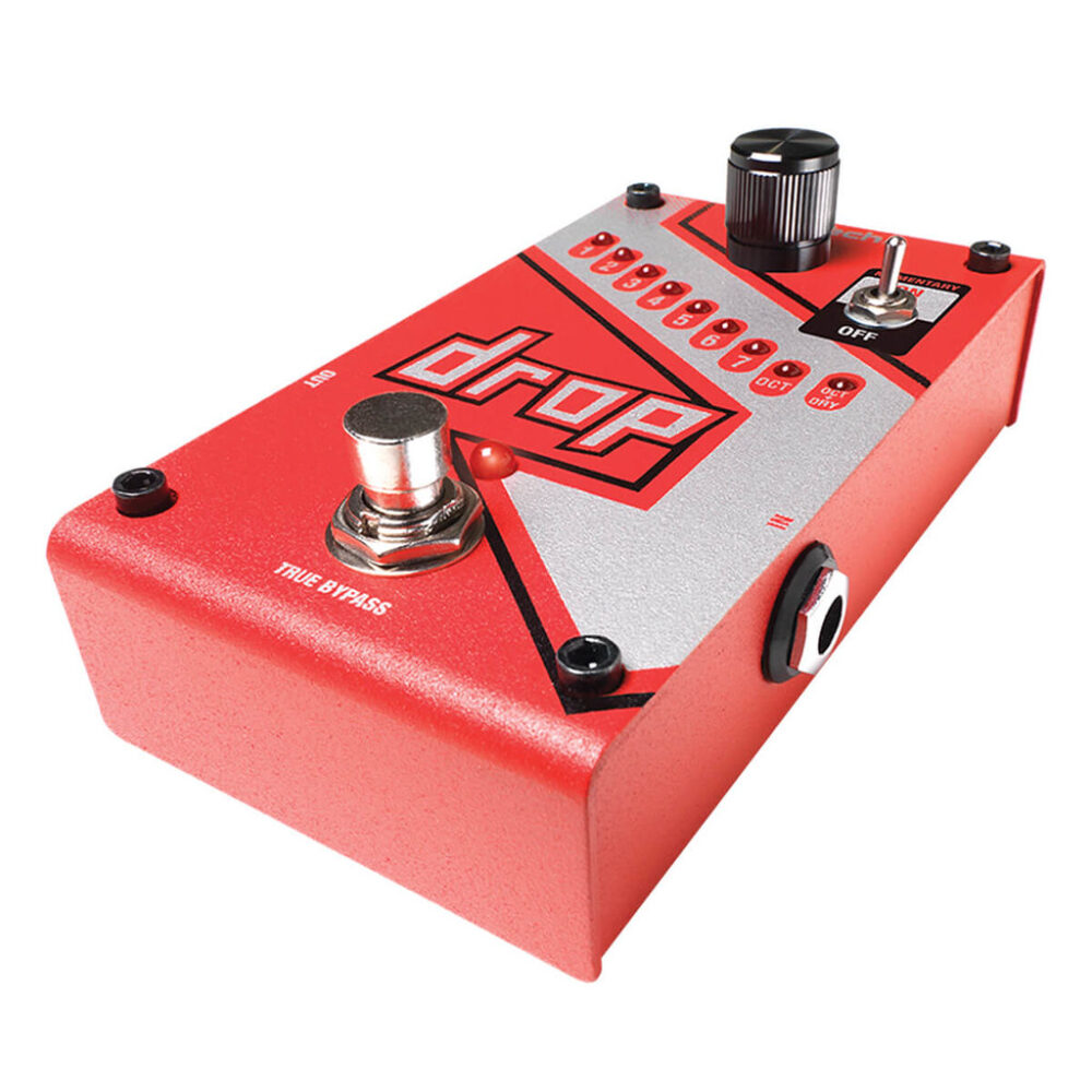 Pedal de Efeito DigiTech The Drop Vermelho + Fonte - Imagem 6