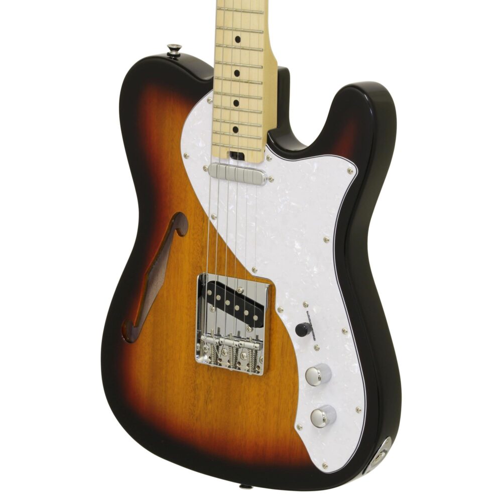 Guitarra Aria Pro II TEG-TL 3 Tone Sunburst - Imagem 2