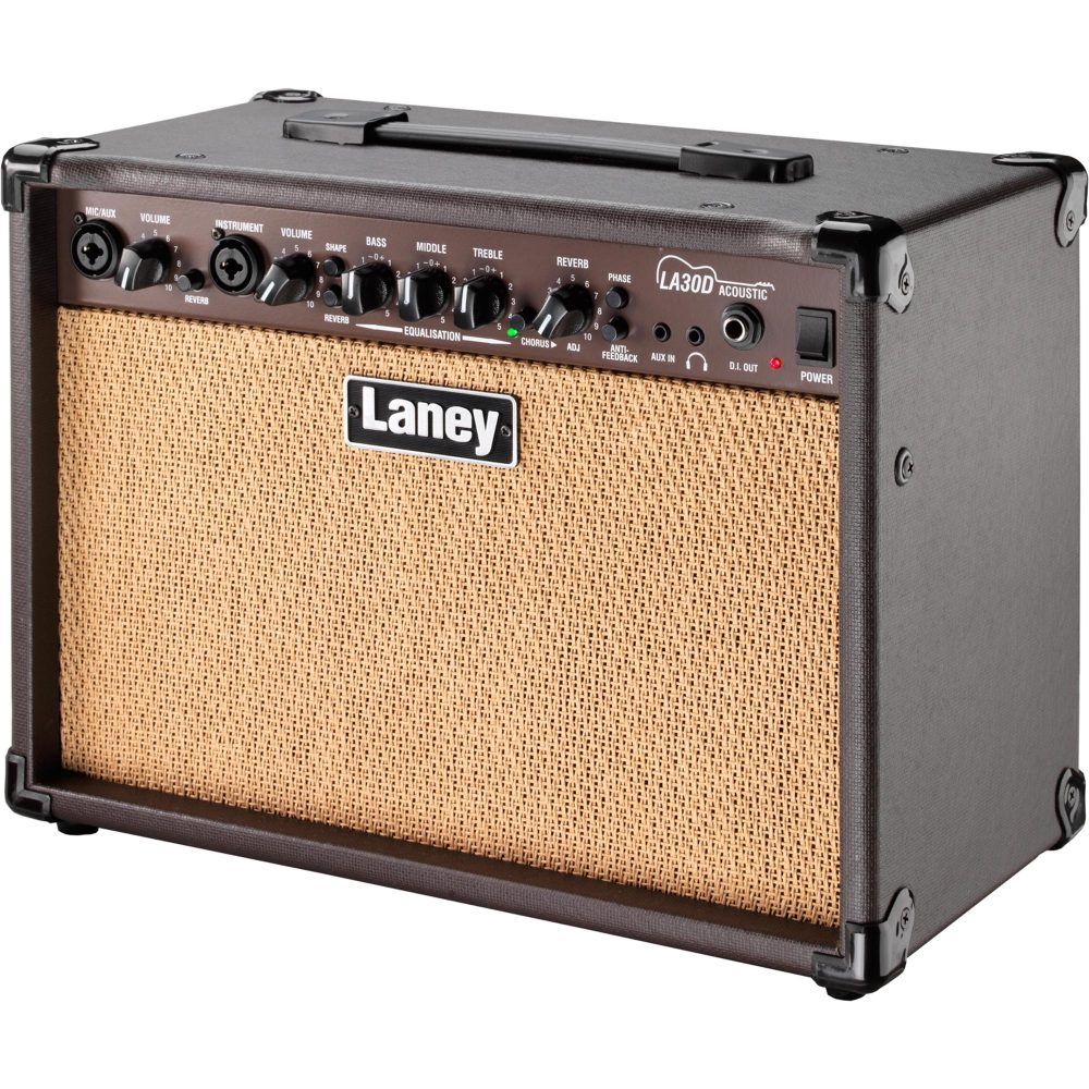 Amplificador Para Violão Laney LA30D Marrom 30w - Imagem 3