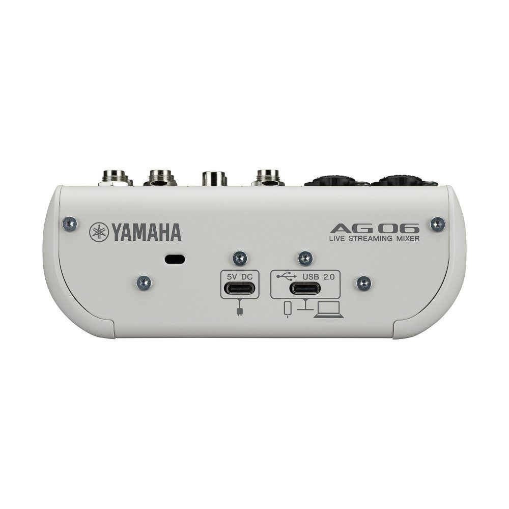 Mesa de Som Yamaha AG06MK2 Branco - Imagem 2