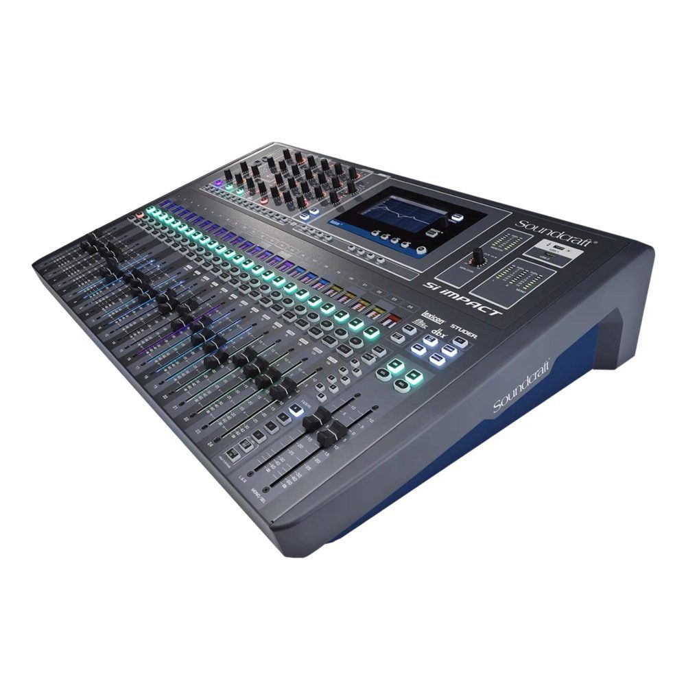 Mesa de Som Soundcraft Si Impact 40 Canais Azul - Imagem 3