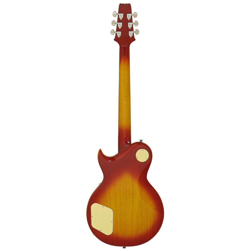Guitarra Aria Pro II PE-590AF Aged Cherry Sunburst - Imagem 2
