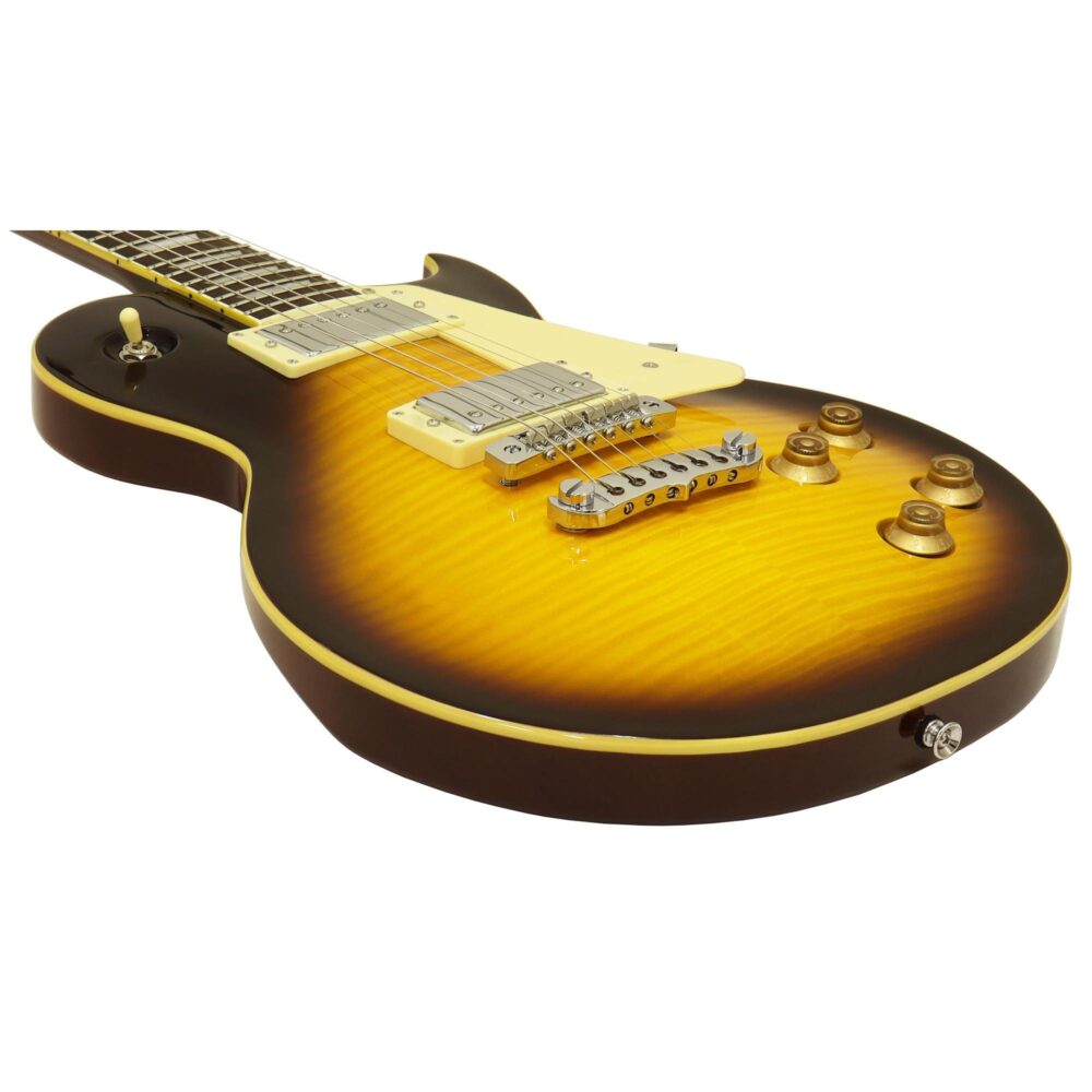 Guitarra Aria Pro II PE-590STD Aged Tobacco Sunburst - Imagem 2