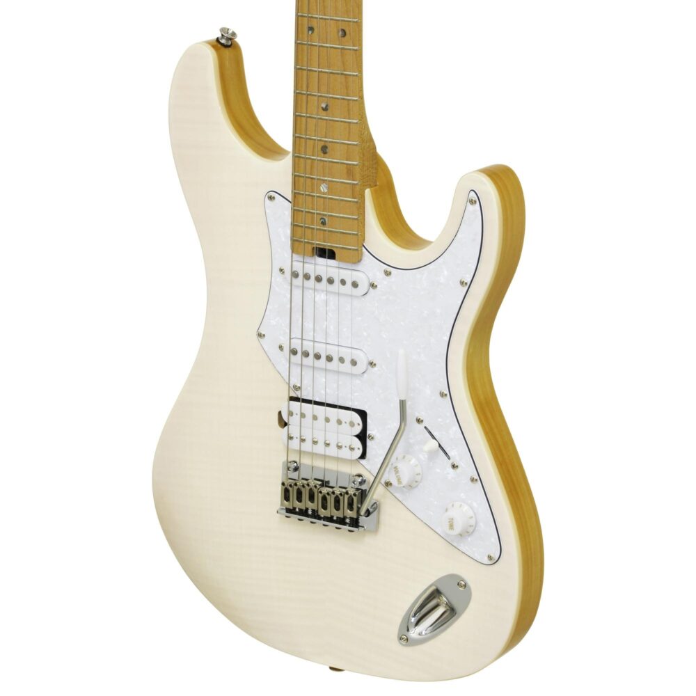 Guitarra Aria Pro II 714-MK2 Fullerton Marble White - Imagem 3