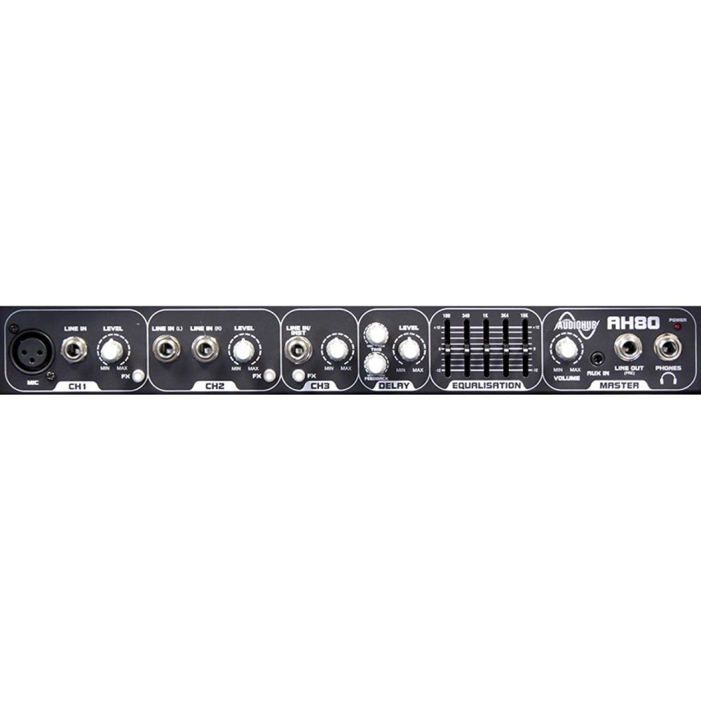 Amplificador Para Instrumentos Laney AH80 Preto 80w - Imagem 4