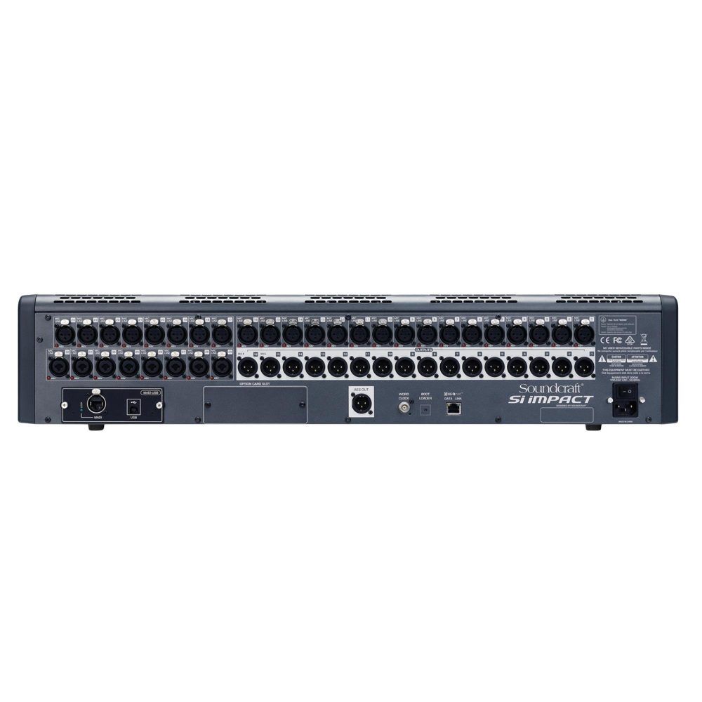 Mesa de Som Soundcraft Si Impact 40 Canais Azul - Imagem 4