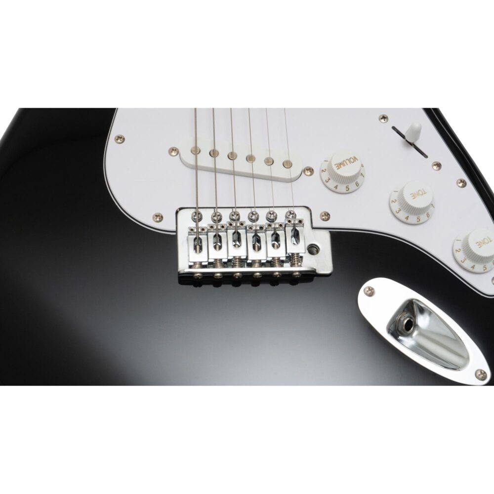 Guitarra Aria Pro II STG-003 Black - Imagem 4