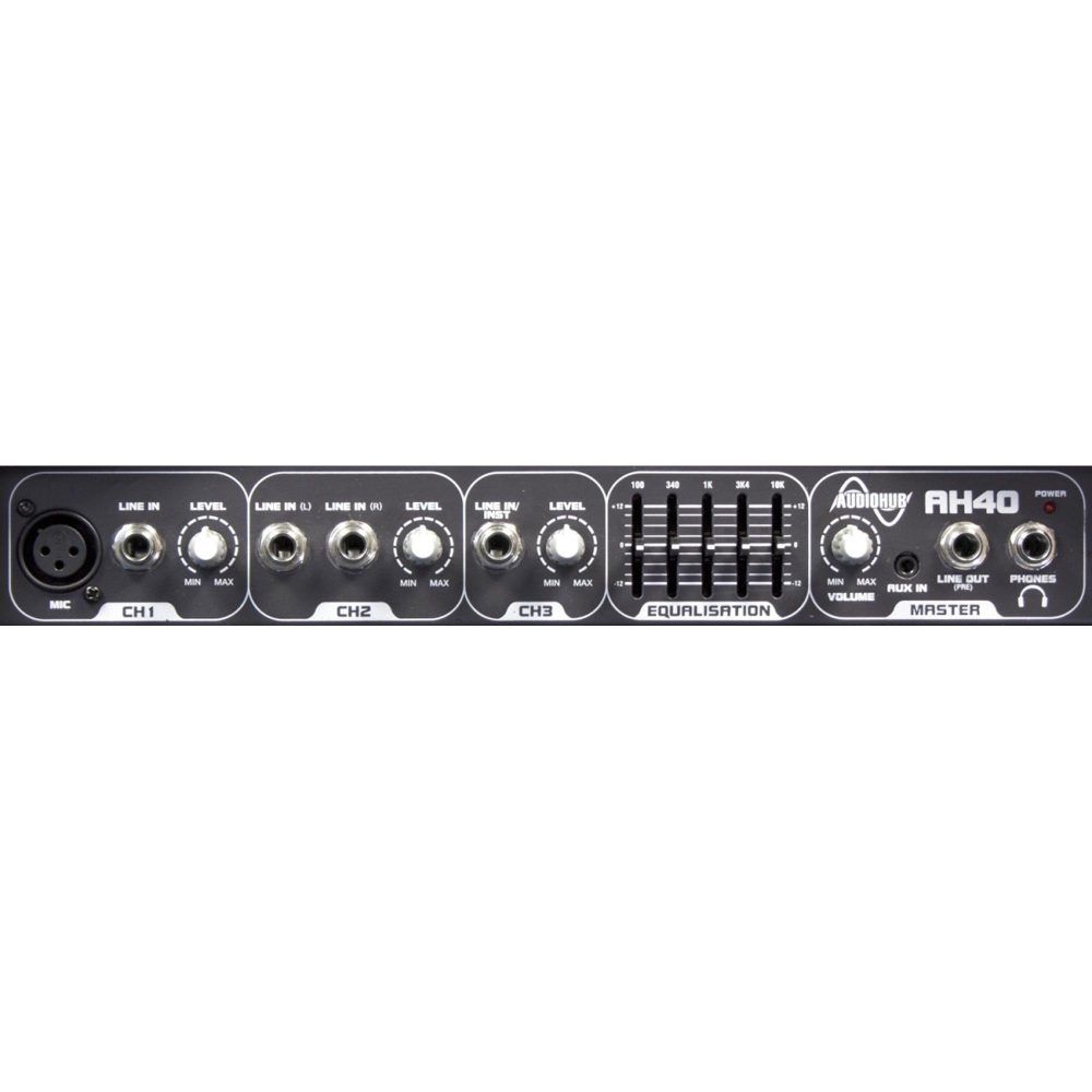 Amplificador Para Instrumentos Laney AH40 Preto 40w - Imagem 4