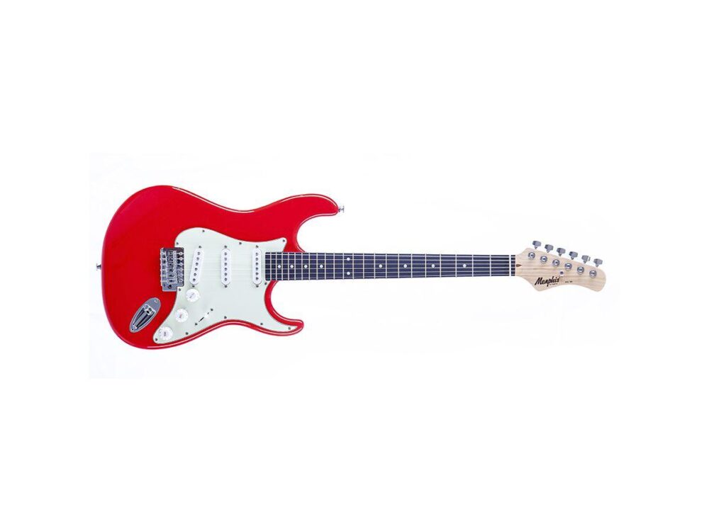Kit Guitarra Memphis Tagima MG-30 Red Satin Capa+Acessórios - Imagem 4