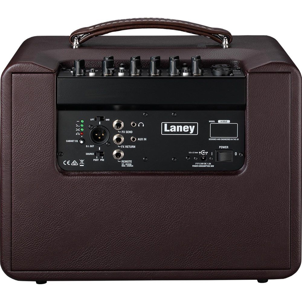 Amplificador Para Violão Laney A-SOLO Marrom 60w - Imagem 5