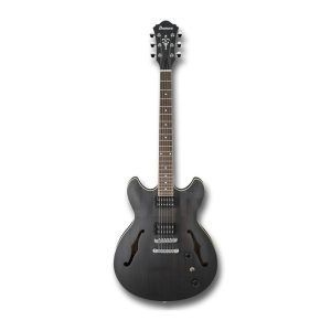 Guitarra Ibanez Artcore AS53 Semiacústica Transp Black Flat