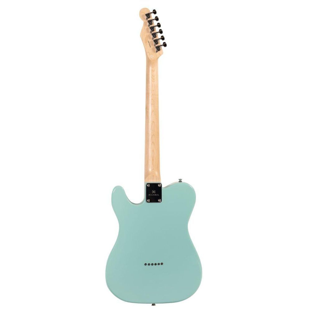Guitarra Michael Tele Slide GM385N AB ANTIQUE BLUE - Imagem 4
