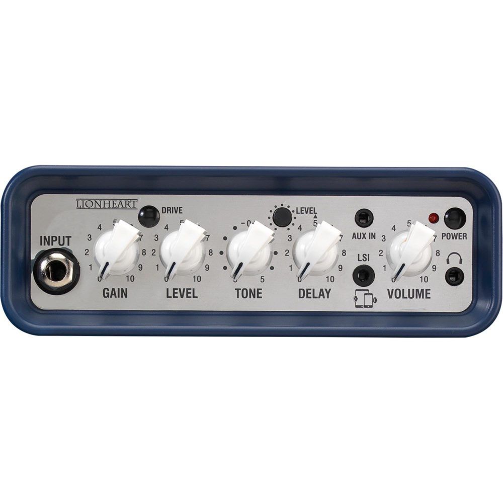 Mini Amplificador Para Guitarra Laney Mini-ST-Lion-2 Azul - Imagem 7