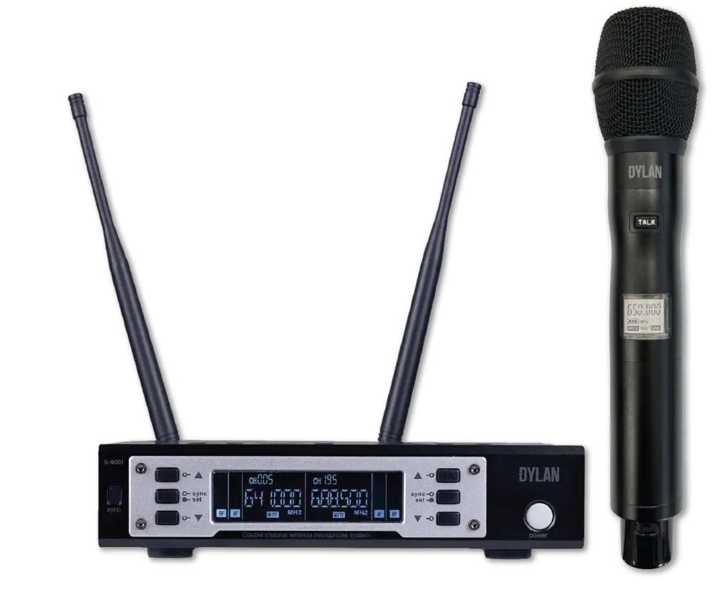 Microfone Sem Fio Dylan com Talk Back D-9001TB