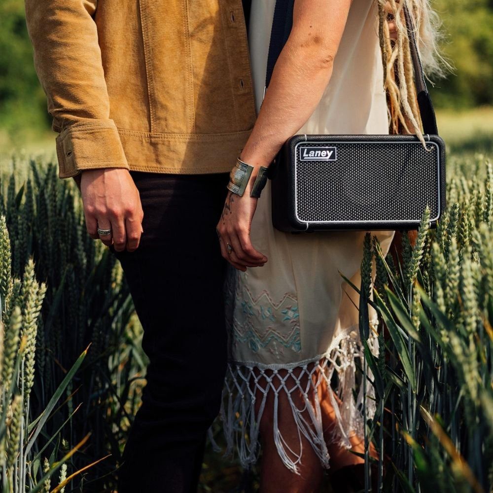 Caixa de Som Bluetooth Laney F67SG Preta - Imagem 8
