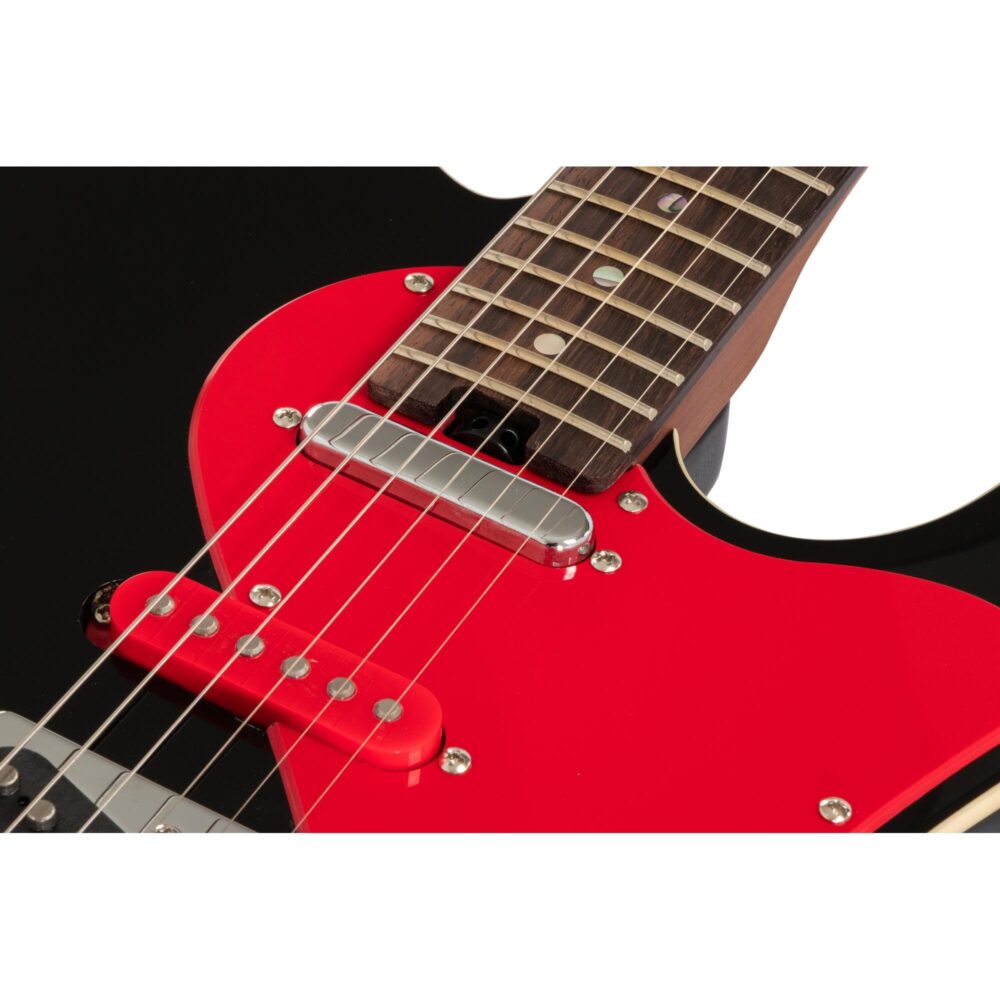 Guitarra Aria Pro II 615-WJ Nashville Black - Imagem 8