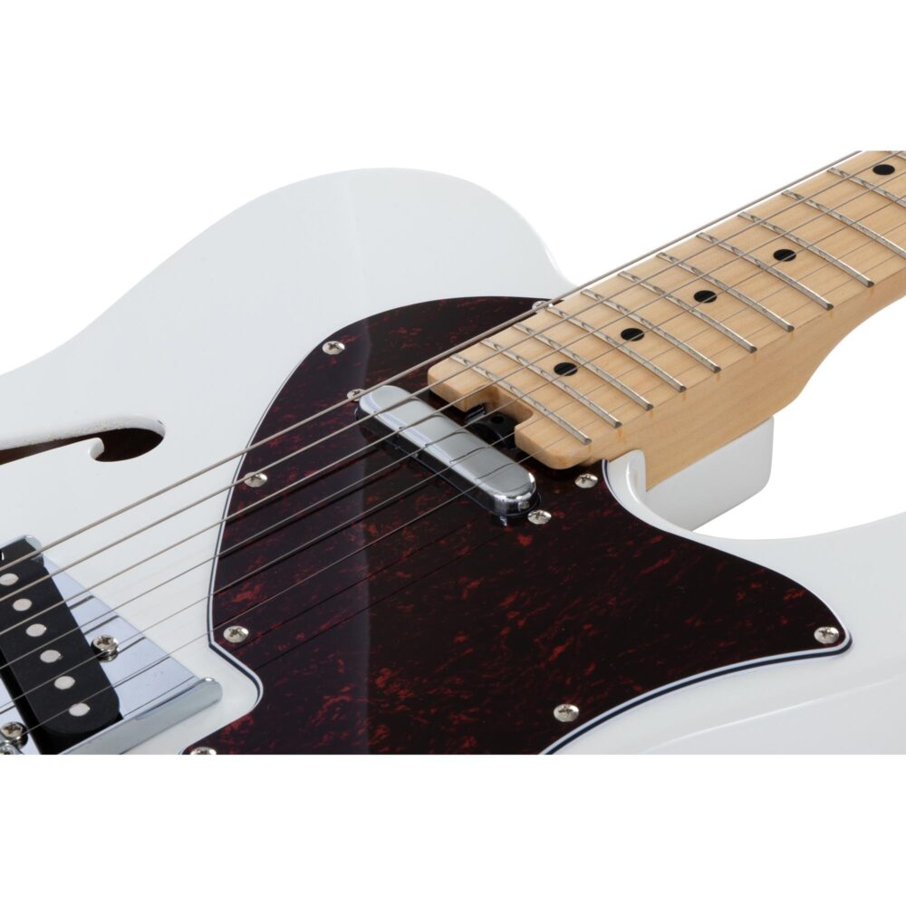 Guitarra Aria Pro II TEG-TL White Tortoise Pickguard - Imagem 8