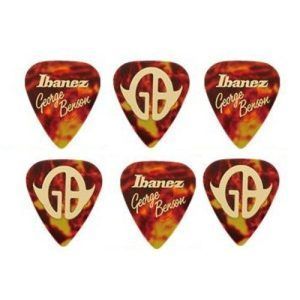 Kit Palhetas Ibanez B1100GB George Benson Tortoise Shell 6un