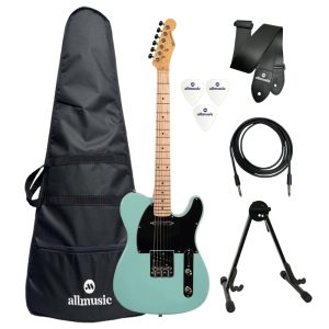 Kit Guitarra Michael GM385N AB ANTIQUE BLUE Capa+Acessórios