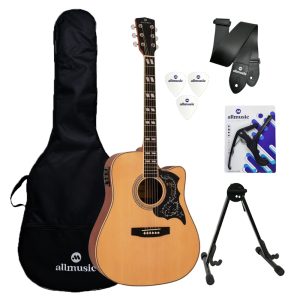Kit Violão Michael Folk VMF440 ST Capa/Suporte/Acessórios