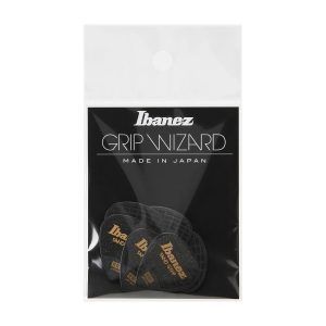 Palheta Kit 6un Preta Sand Grip Ibanez 1.0 Grip Wizard