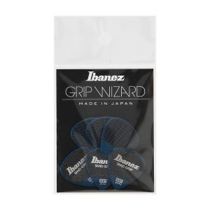 Palheta Kit 6un Azul Sand Grip Ibanez 1.0mm Grip Wizard
