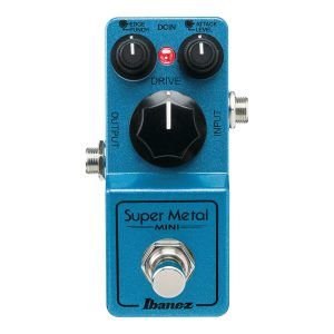 Pedal Distortion Guitarra Super Metal Ibanez Mini SMMINI