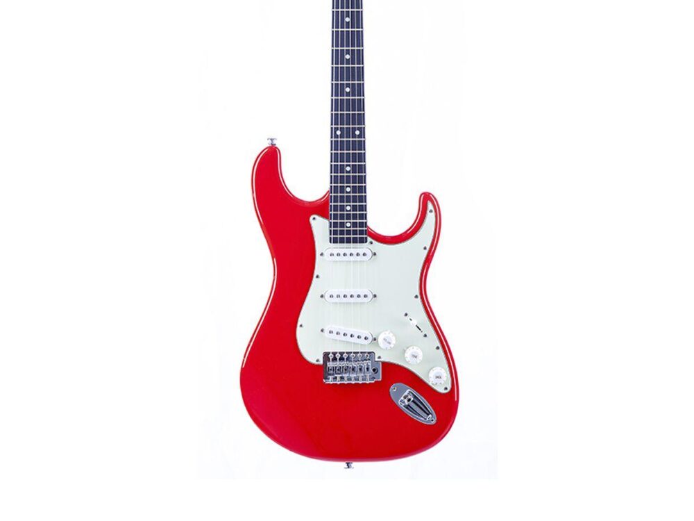 Guitarra Memphis Tagima MG-30 3S Fiesta Red Satin - Imagem 2
