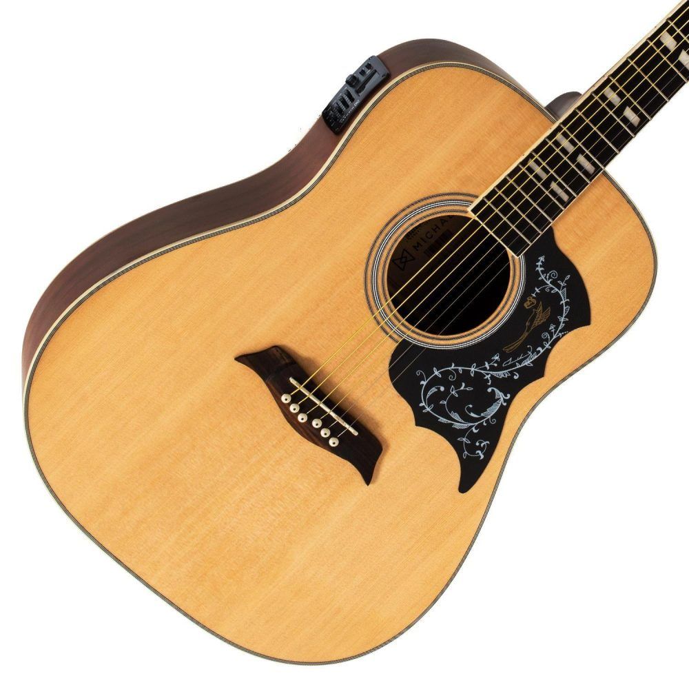 Violão Elétrico Michael Galaxy Folk VM925DT ST NATURAL SATIN - Imagem 2