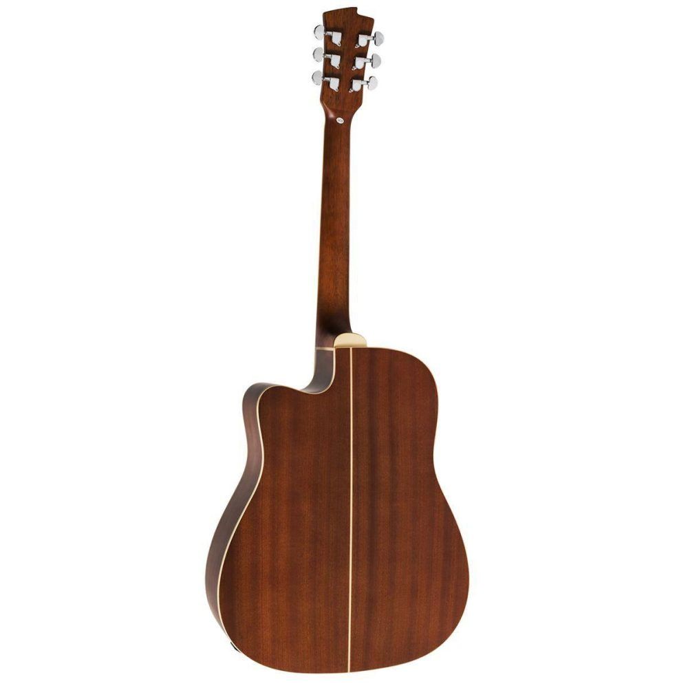 Violão Elétrico Michael VM925DTC ST Galaxy Aço Natural Satin - Imagem 3
