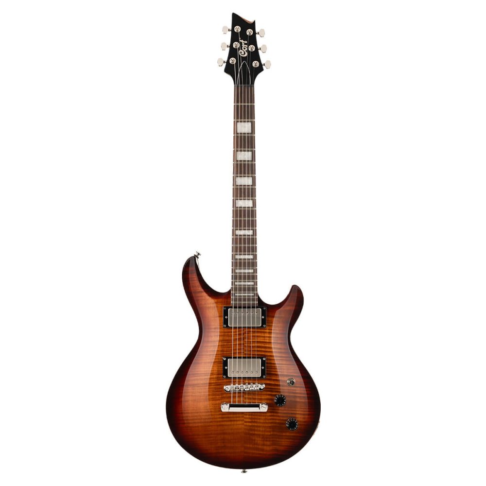 Guitarra Cort M600 Double-Cut HH Tobacco Sunburst TSB