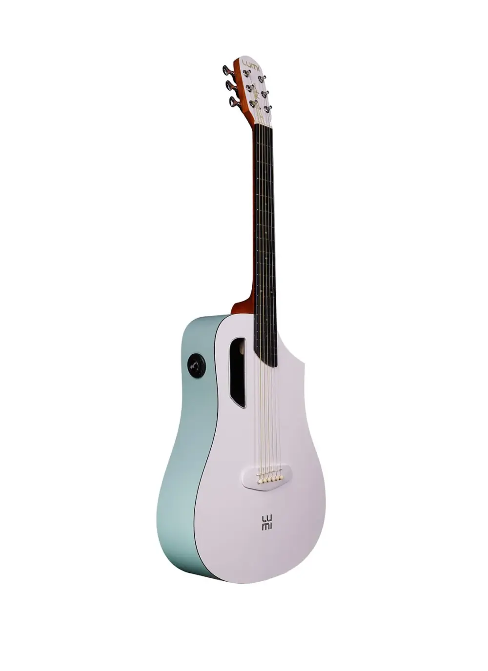 Violão Tagima Mini Smart LUMI-X Aço Bag Green-White GRW - Imagem 3