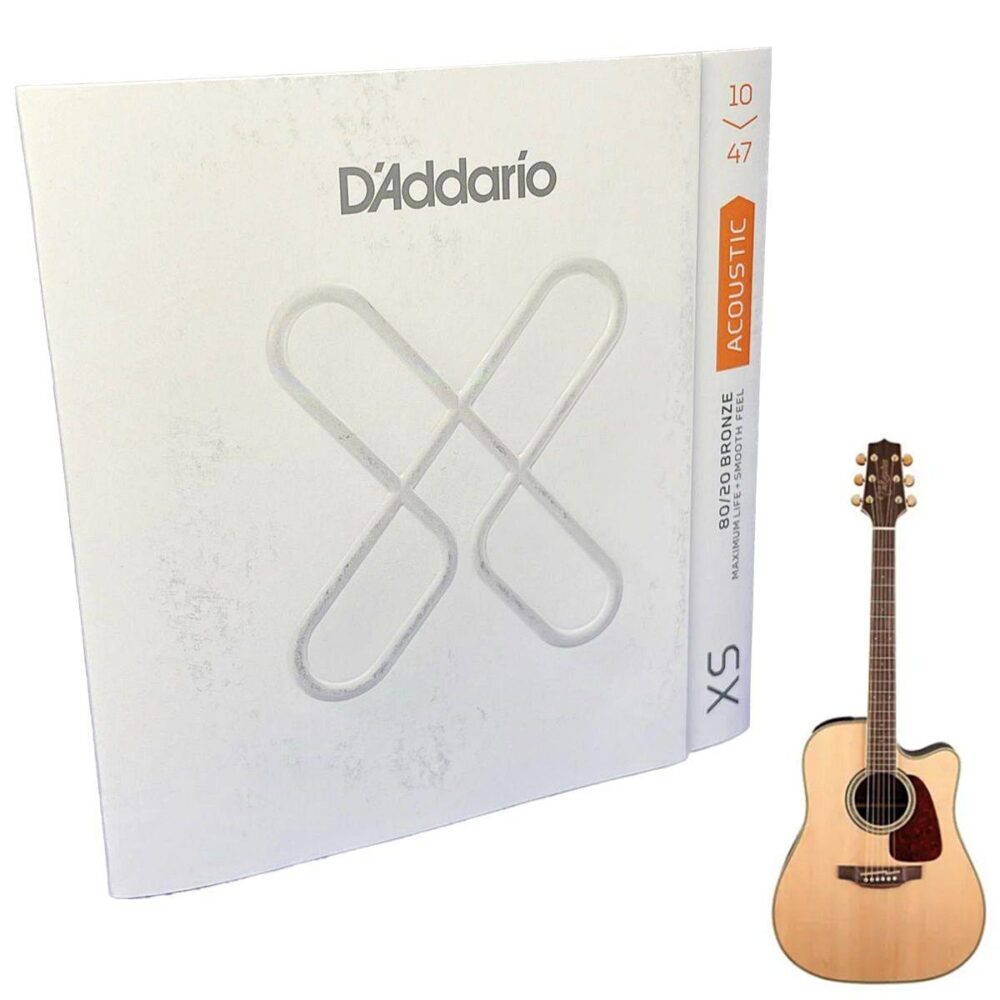 Encordoamento Violão Aço 10-47 D'Addario XS Phosphor Bronze