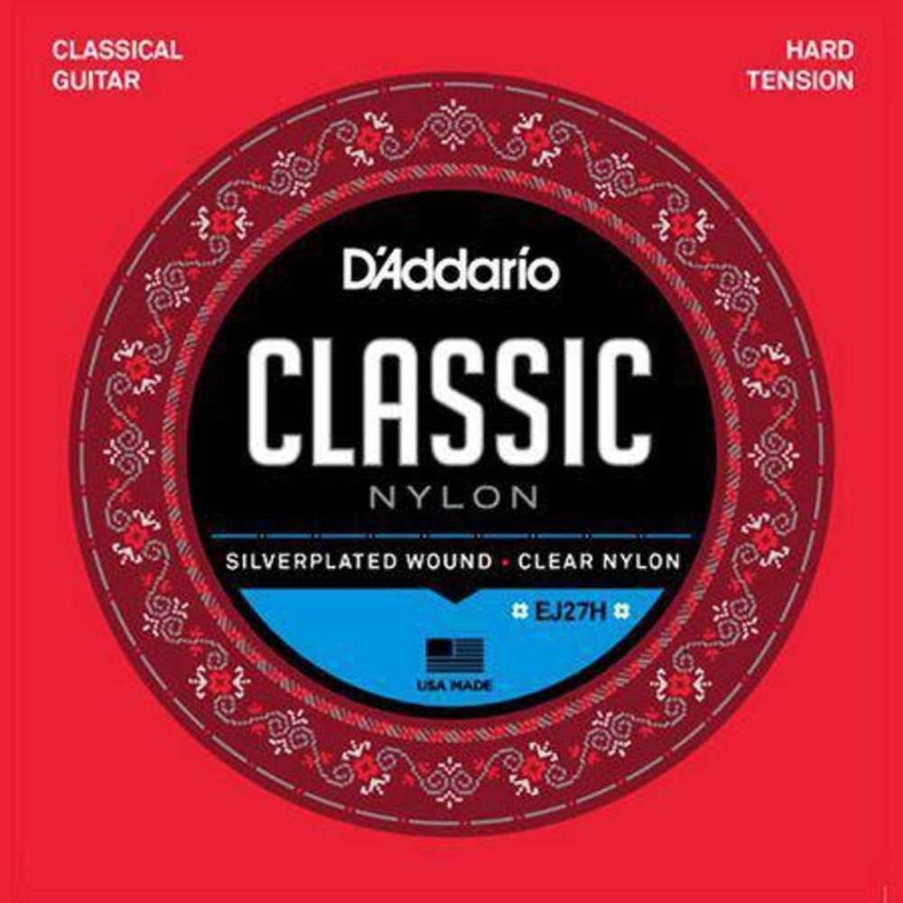 Encordoamento Violão Nylon D'Addario Classic Stud Pes EJ27H