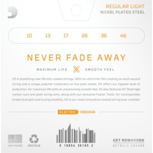 Encordoamento Para Guitarra D'Addario XSE1046 .010