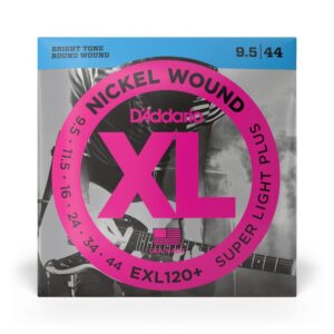 Encordoamento Guitarra 9.5-44 D'Addario XL Nickel EXL120+