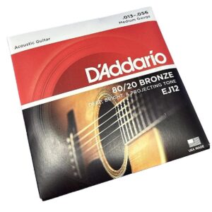 Encordoamento Violão Aço 13-56 D'Addario 80/20 Bronze EJ12