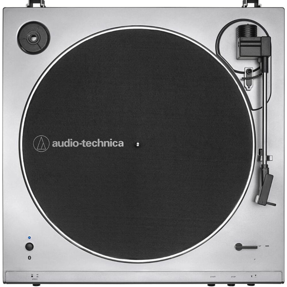 Toca-Discos Audio Technica AT-LP60XBT-SV Aut Bluetooth Prata - Imagem 3