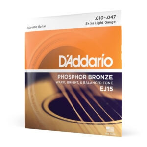 Encordoamento Violão 10-47 D’Addario Phosphor Bronze EJ15