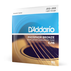 Encordoamento Violão 12-53 D’Addario Phosphor Bronze EJ16