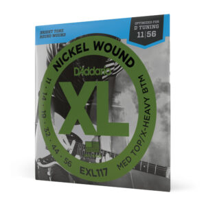 Encordoamento Guitarra 11-56 D’Addario XL Nickel EXL117