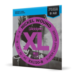 Encordoamento Guitarra 09-42 D’Addario XL Nickel EXL120-B