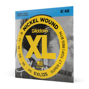 Encordoamento Para Guitarra 09-46 D’Addario XL Nickel EXL125
